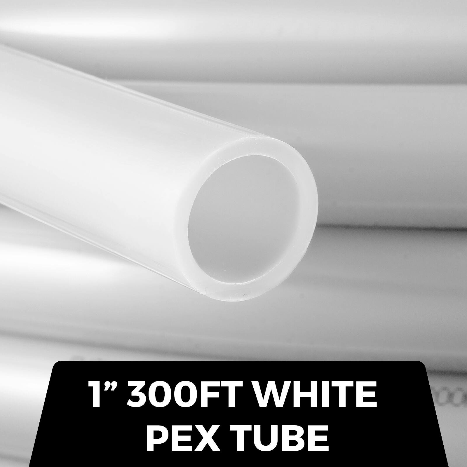 1" 300FT WHITE PEX TUBE