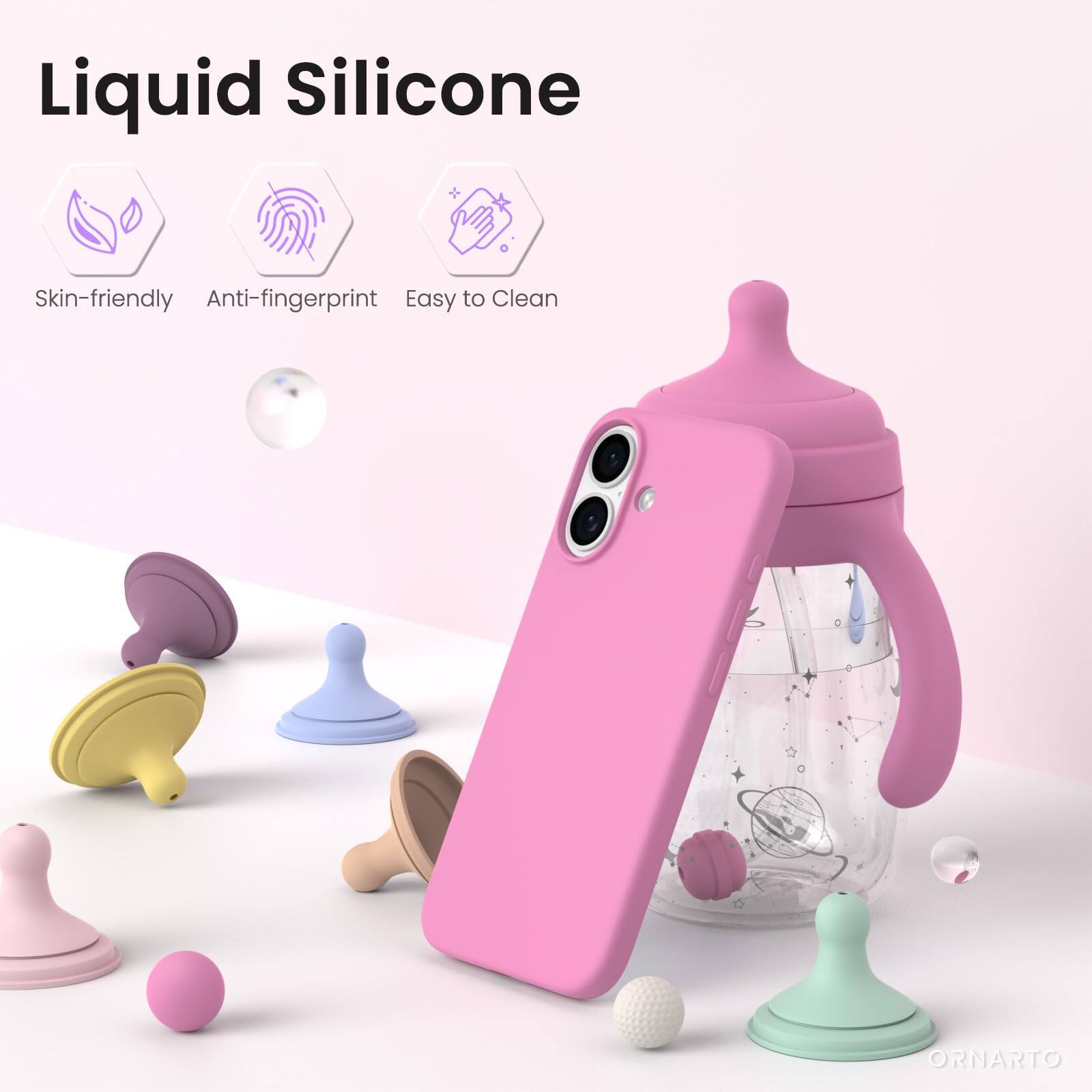 Liquid Silicone

Skin-friendly  
Anti-fingerprint  
Easy to Clean  

ORNARTO