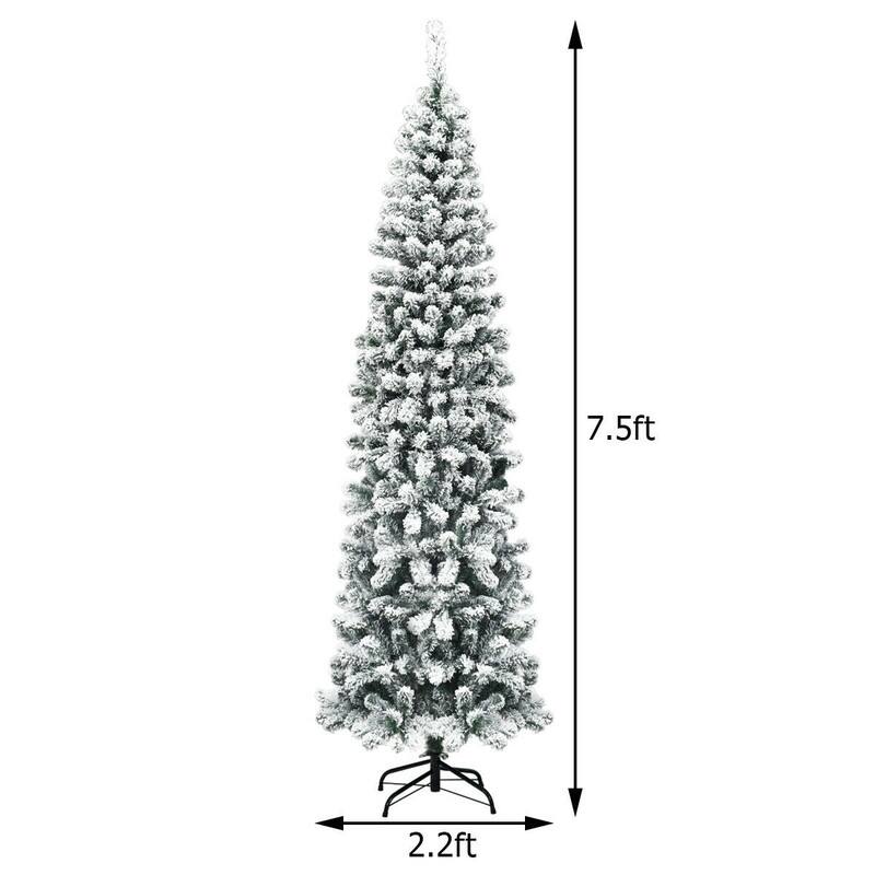 7.5ft  
2.2ft