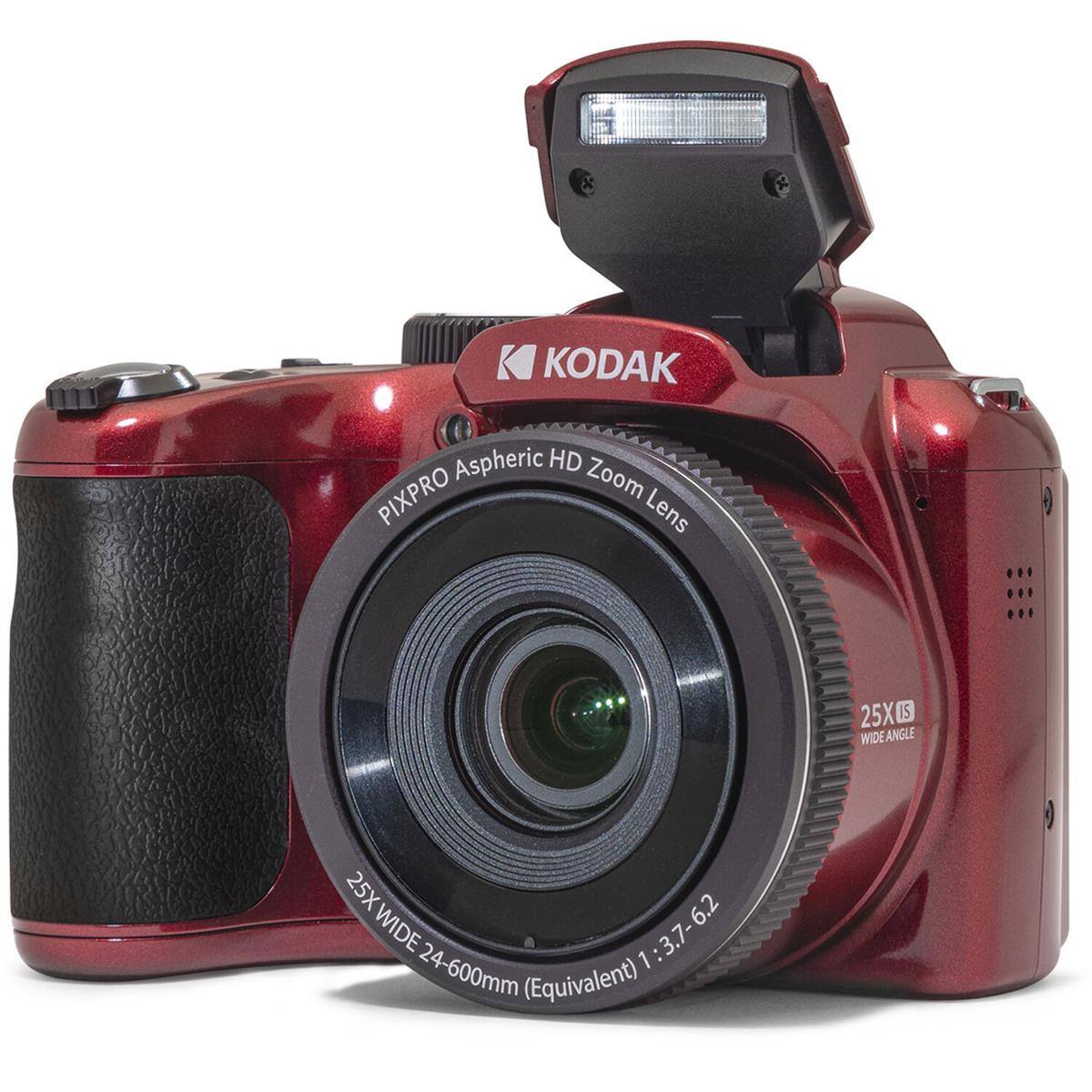 KODAK Aspheric HD PIXPRO Zoom Lens  
25X IS WIDE ANGLE  
25X 6.2 WIDE 1:3.7-6.2 24-600mm (Equivalent)