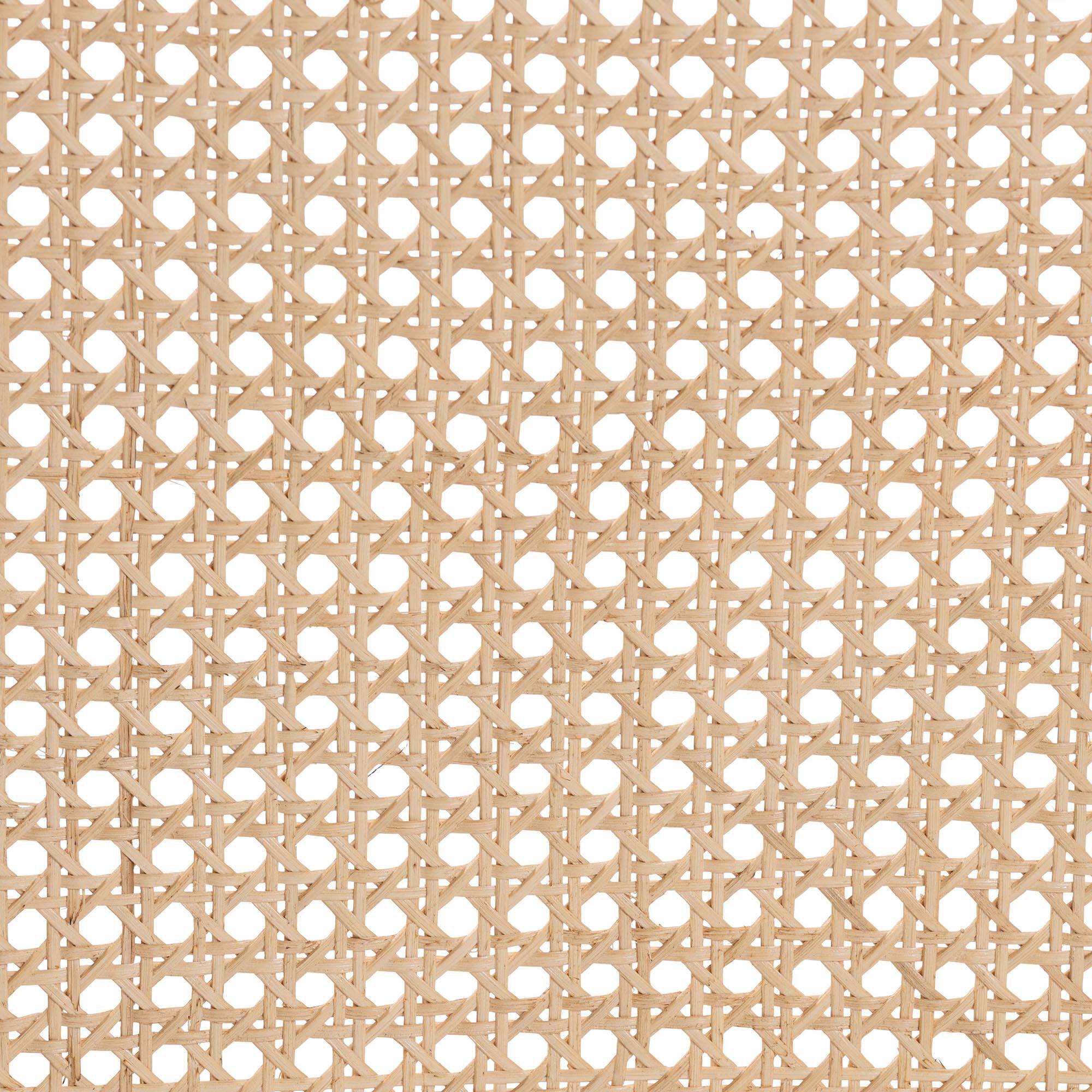 Alt View 3. bali & pari - Matt Natural Rattan Armchair with Upholstered Seat - Natural Rattan/White.