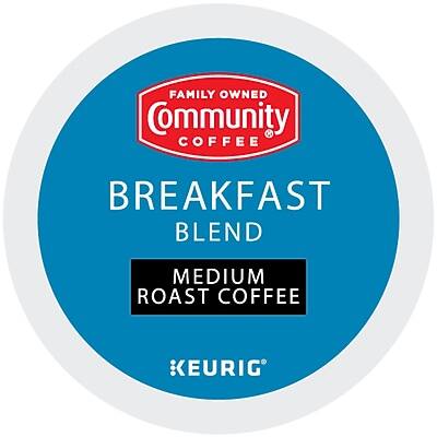 FAMILY OWNED  
Community Coffee®  

BREAKFAST BLEND  

MEDIUM ROAST COFFEE  

KEURIG®