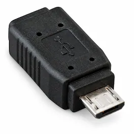 Sanoxy - Micro-B Male to Mini-B Female Adapter - Black