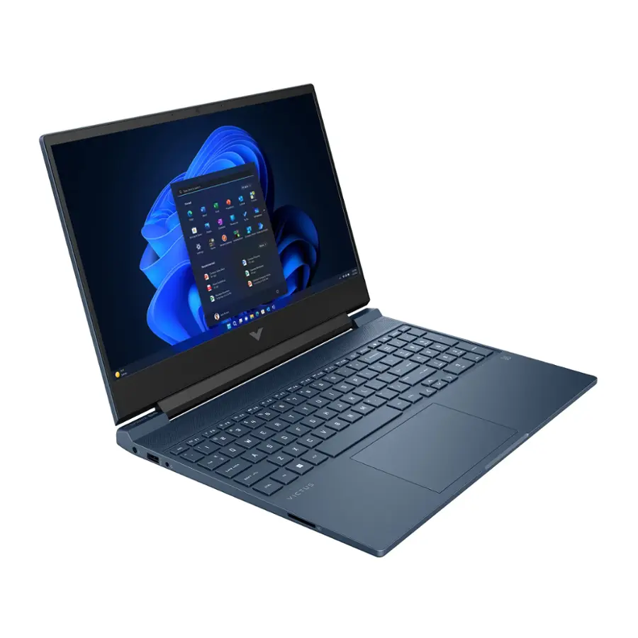 The text on the image reads: "VICTUS 15.6" laptop.