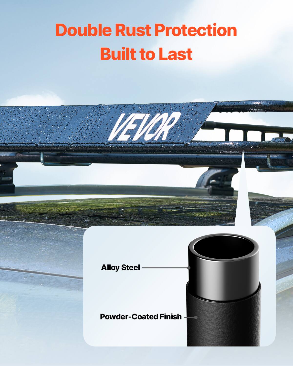 Double Rust Protection Built to Last
VEVOR
Alloy Steel
Powder-Coated Finish