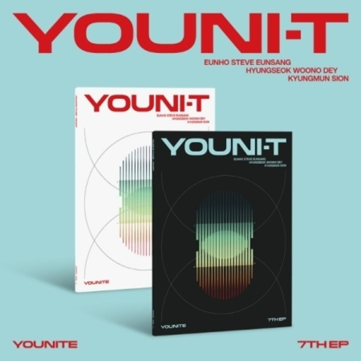 Younite - Youni-T - incl. 64pg Photobook, Postcard, 2 Photocards, Unit Photocard, Typography Sticker - COMPACT DISCS [CD] price history on PriceWatchPro