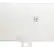 Back. LG - 32" VA 4K UHD 60Hz Smart Monitor (HDMI, USB-C) - White.