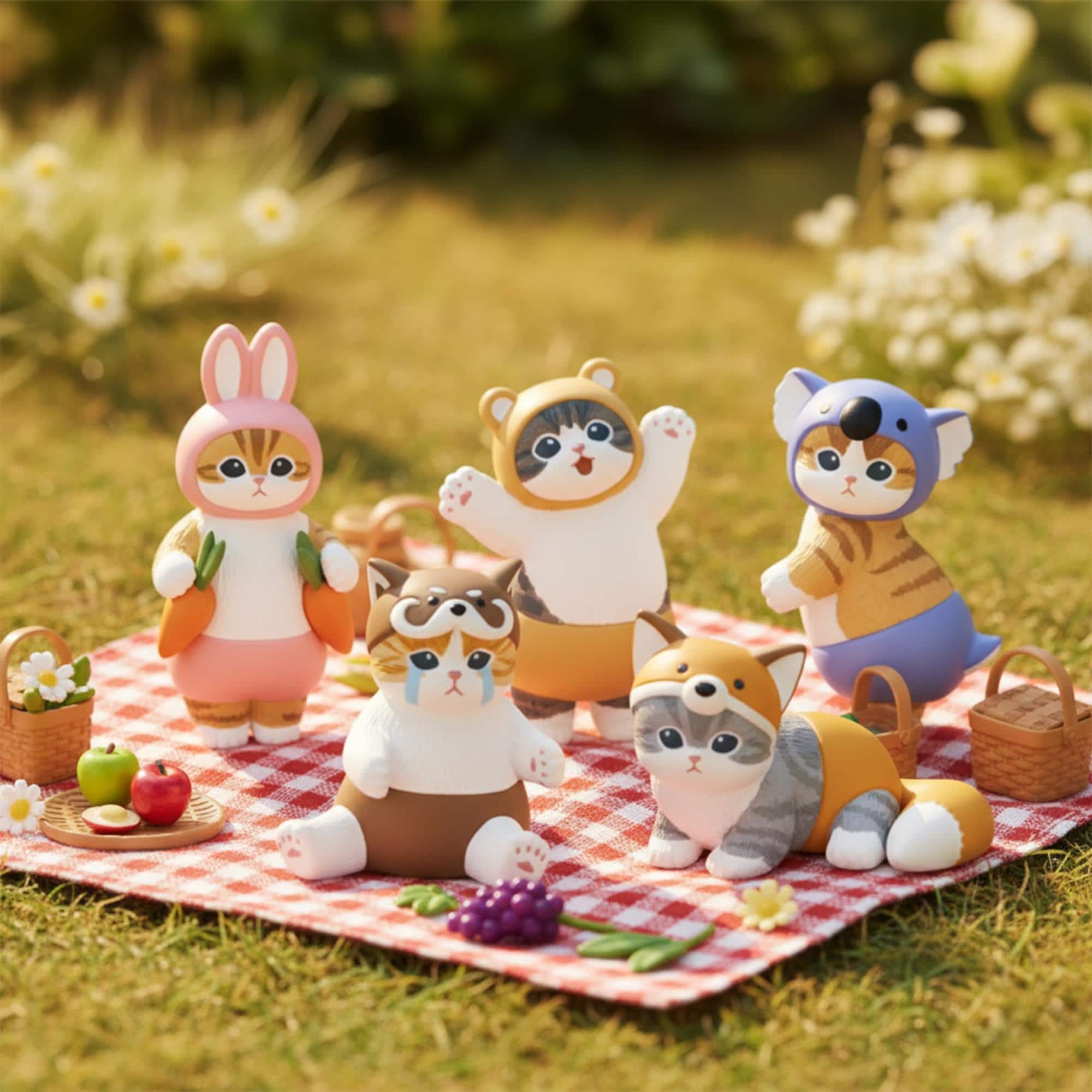 mofusand まとめ売り Little Buddy Mofusand Meow Pants! Figure Blind Box Asst Multi