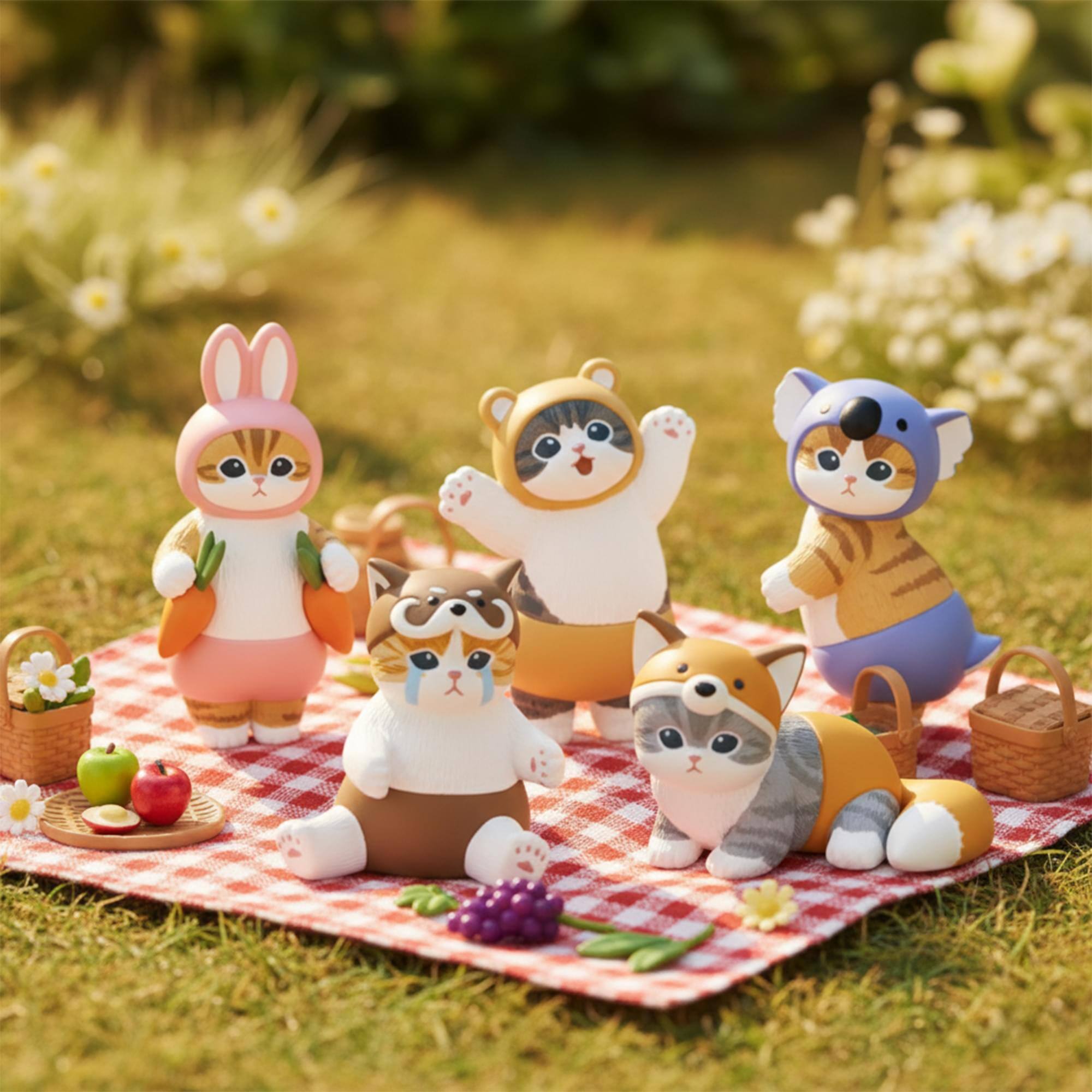 Alt View 4. Little Buddy - Meow Pants Cats Blind Box Mini Figure | One Random - Multi-Colored.