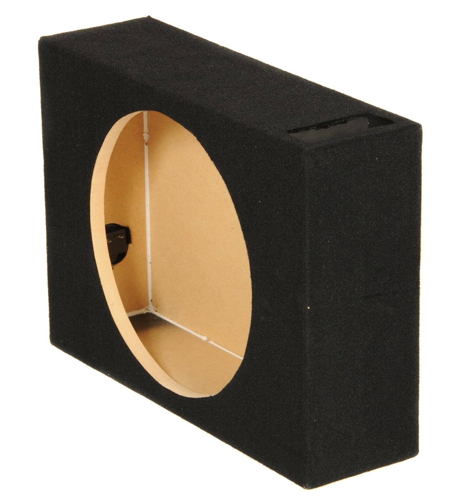 Alt View 2. QPower - QPower Single 10 Inch Vented Shallow Sub Box & Planet Audio 1500 Watt Subwoofer - Black.