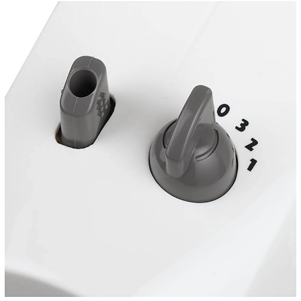 Alt View 2. Lasko - Lasko 18" 3-Speed Elegance and Performance Oscillating Pedestal Fan with Remote - White.