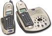 Front Detail. AT&T - 2.4GHz Cordless Phone System with Caller ID and Digital Answering Machine - Champagne.