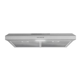 Streamline - 30 inches - Recirculating - Under cabinet Range Hood - Brushed Stainless Steel