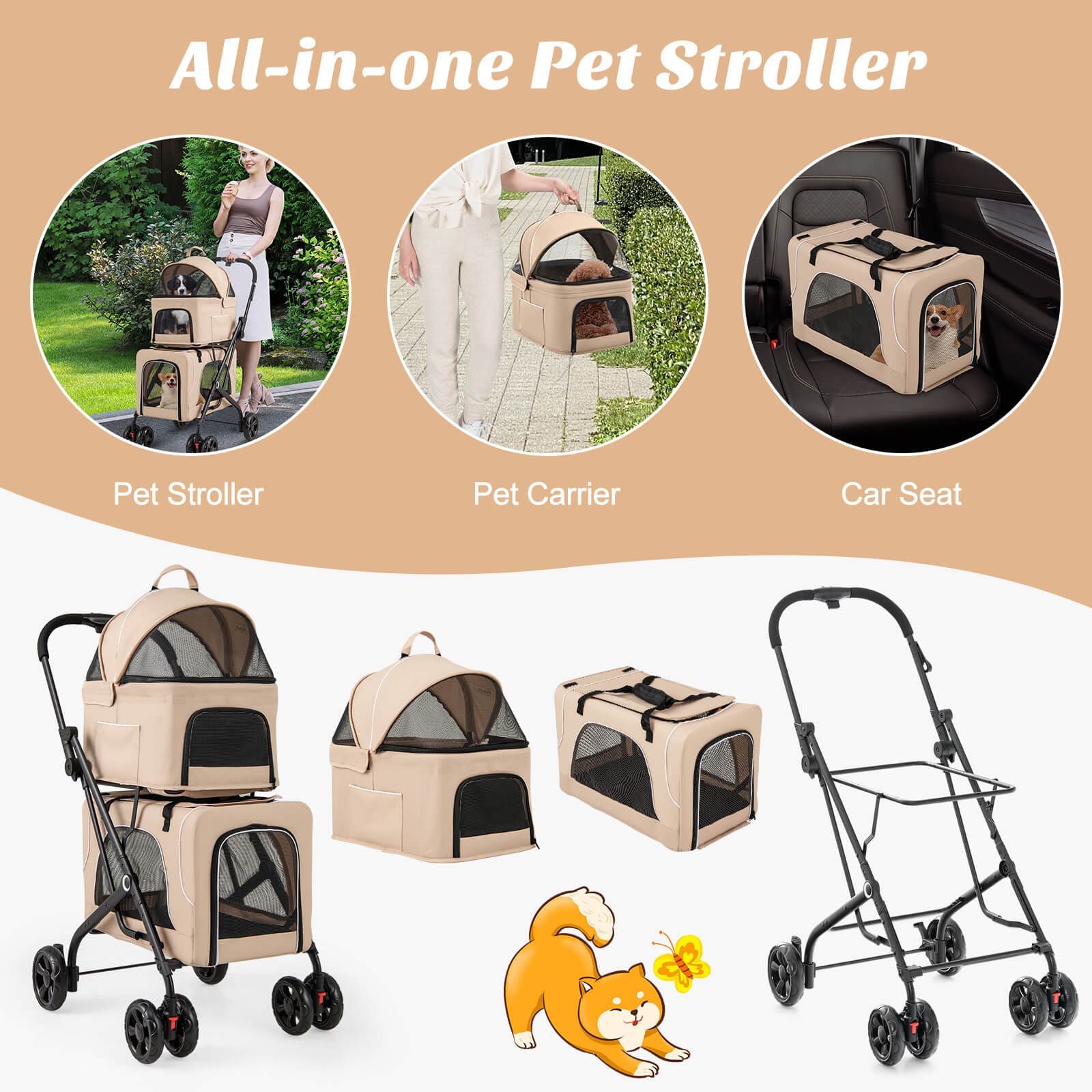 evenflo stroller open Pivot Modular Stroller, Desert Tan, 2024 SUPERGRUPPO_Borse SKU:OCEAJG1500HG The best cat eye