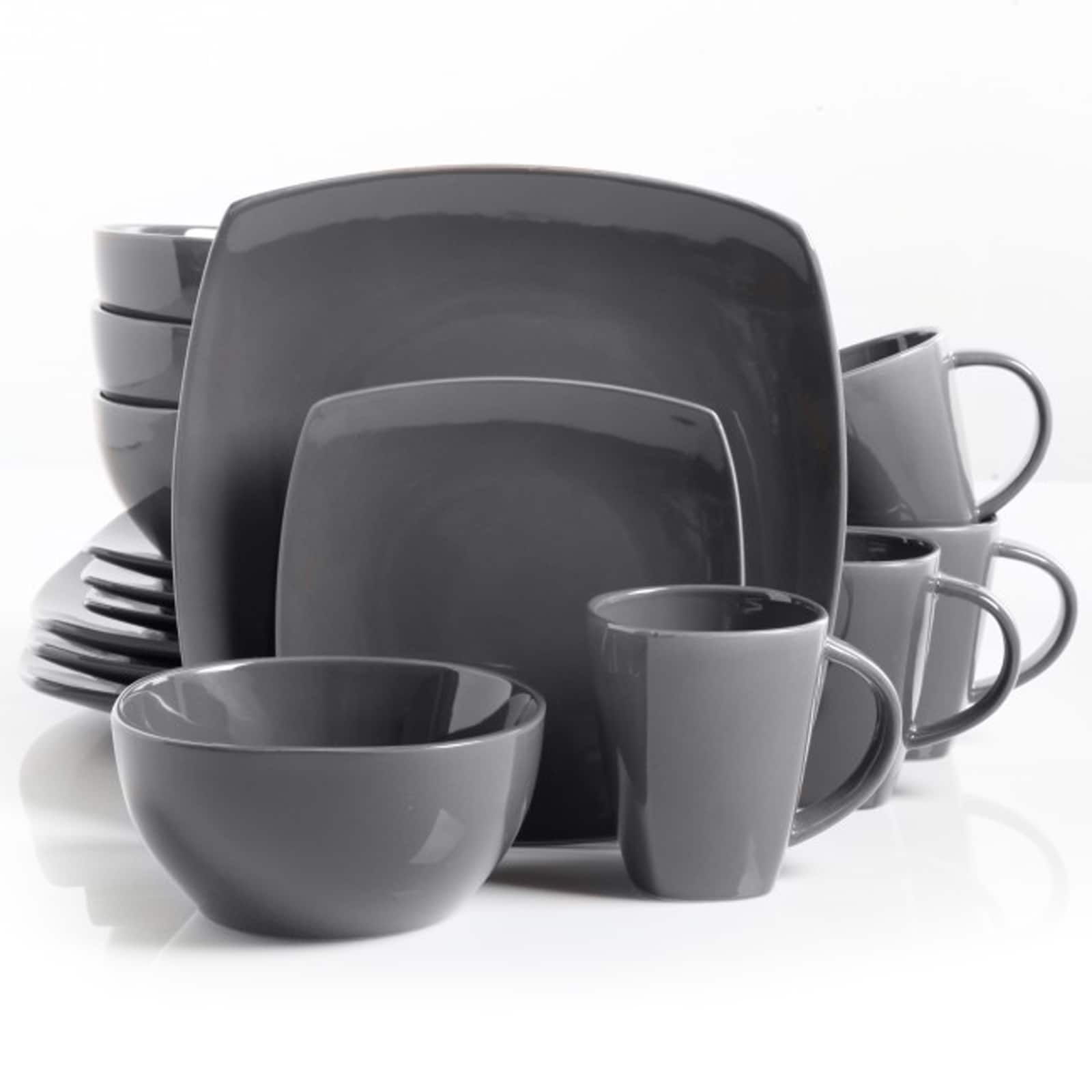 Gibson Home Soho Lounge Square Dinnerware Set