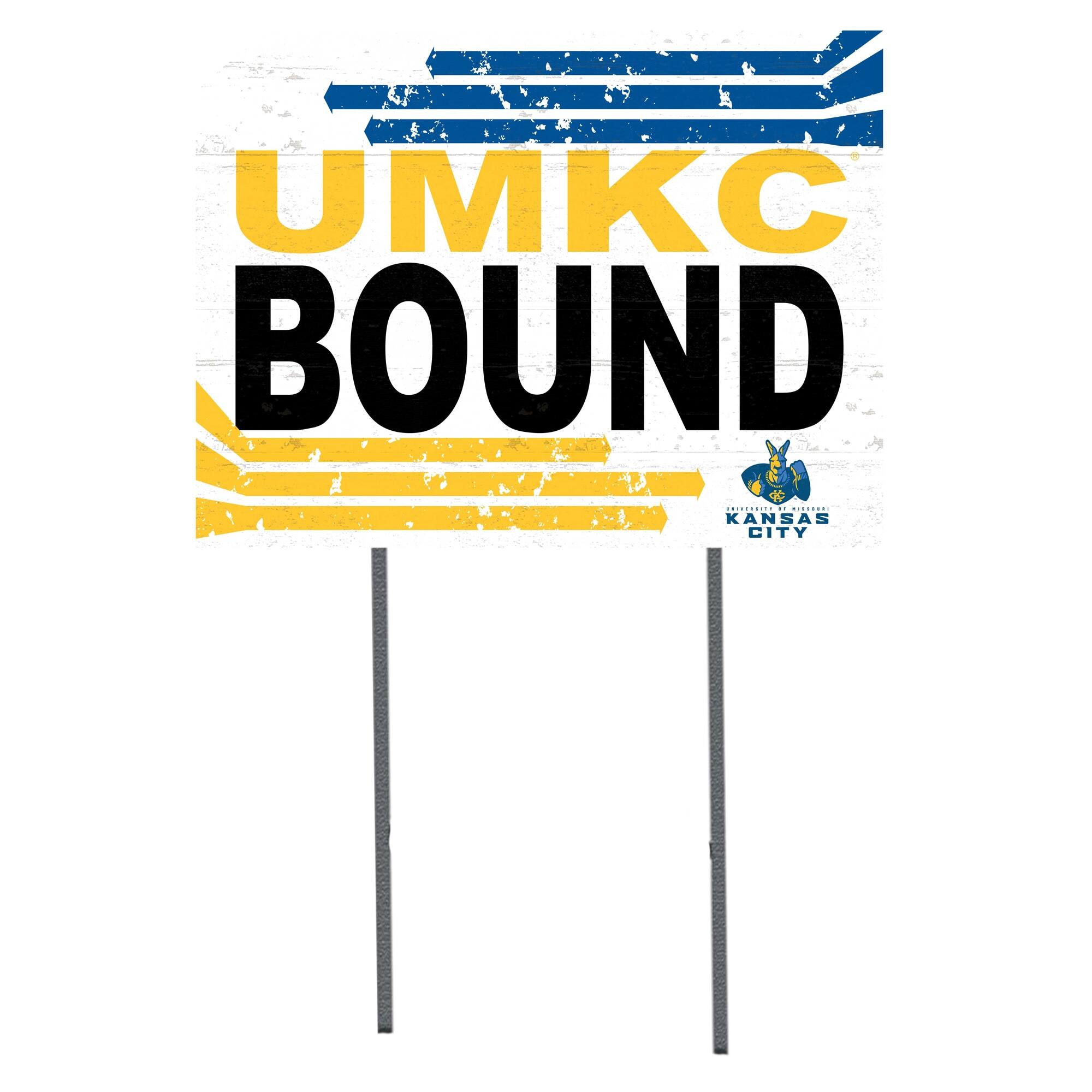 UMKC Kangaroos 18" x 24" Team Yard Sign