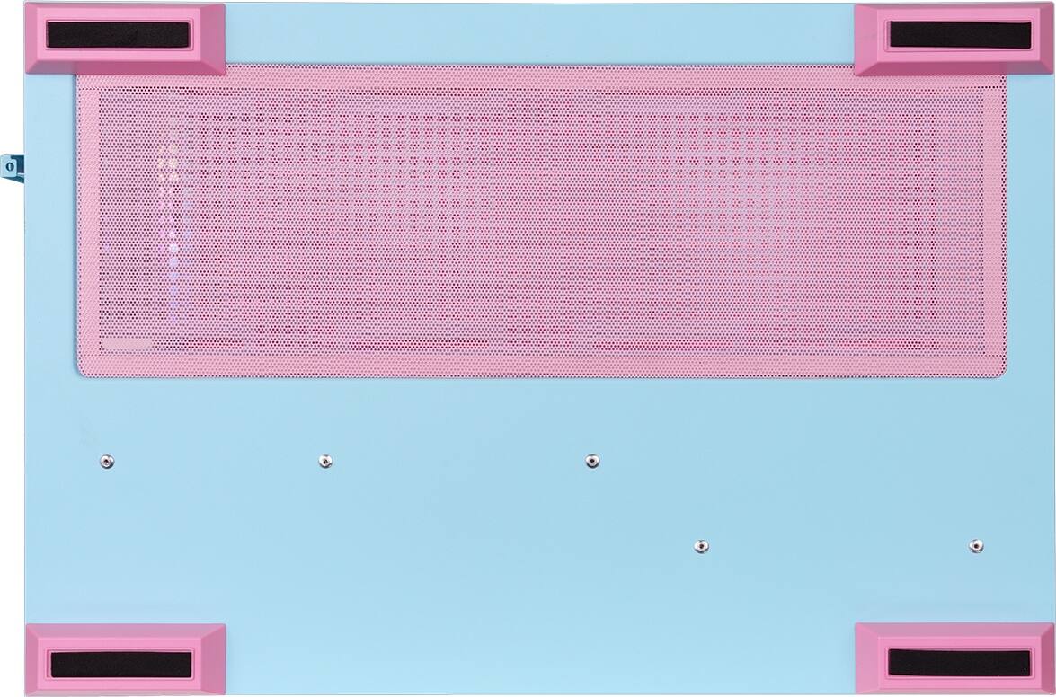 Alt View 12. Thermaltake - View 380 TG ARGB ATX Mid-Tower PC Case - Bubble Pink.