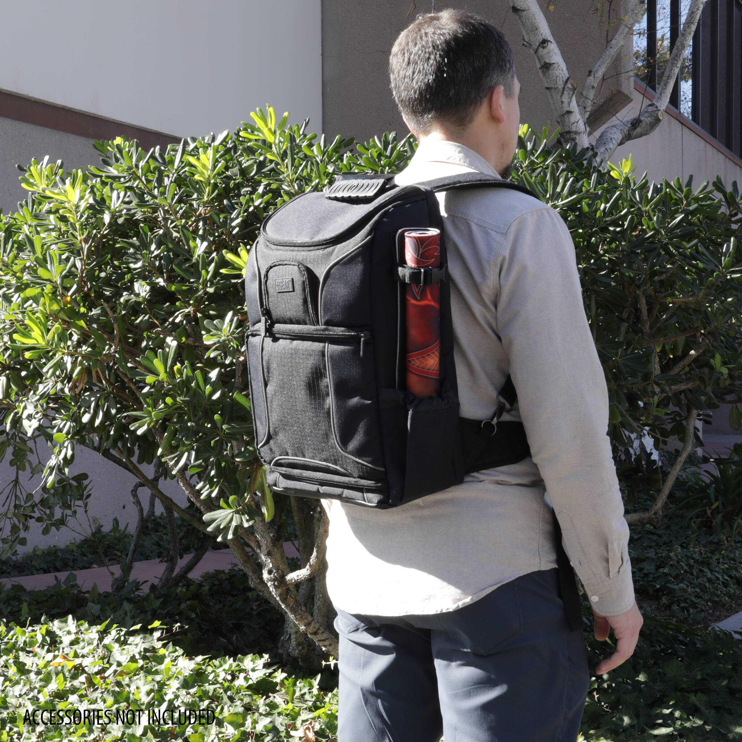 ACCESSORIES NOT INCLUDED