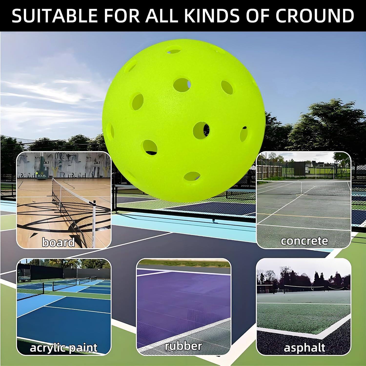 SUITABLE FOR ALL KINDS OF CROUND

board

concrete

acrylic paint

rubber

asphalt