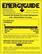 Energy Guide. Whirlpool - 21.9 Cu. Ft. Side-By-Side Refrigerator - White-on-white.