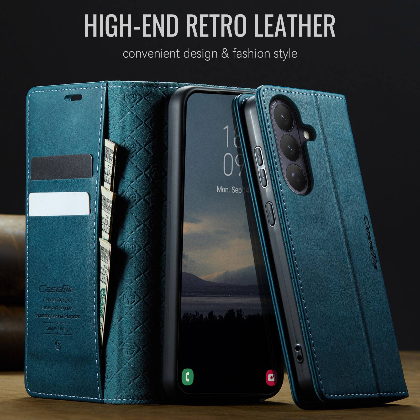 HIGH-END RETRO LEATHER  
convenient design & fashion style