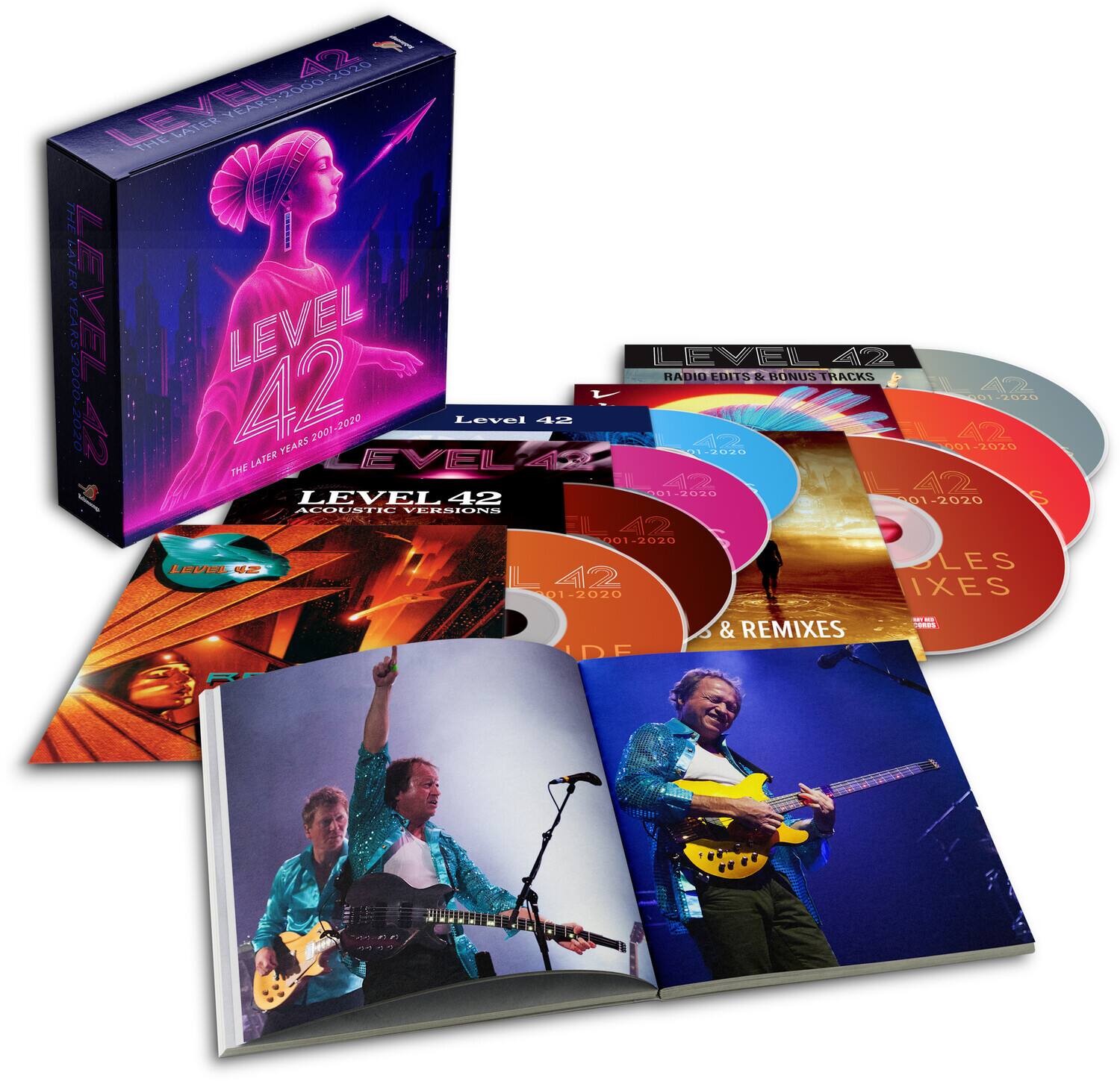 LEVEL 42  
THE LATER YEARS 2000-2020  
LEVEL 42  
ACOUSTIC VERSIONS  
LEVEL 42  
RADIO EDITS & BONUS TRACKS  
LEVEL 42  
REMIXES  
LEVEL 42  
THE LATER YEARS 2000-2020