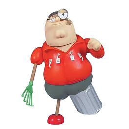 Mezco Toyz - Family Guy Series 7 Action Figure | Bionic Peter - Red