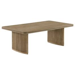 Coaster Co. of America - Adina Rectangular Wood Coffee Table - Distressed Light Brown