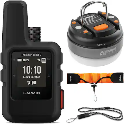 WAGAN H 1 Uin Battea T 00L-59-S06 Le LPo MALM -ooc Olose inReach MINI 2 Open WAGAN 100% OK 10:10 Alex's inReach S 3 Vivitar Vivitar GARMIN