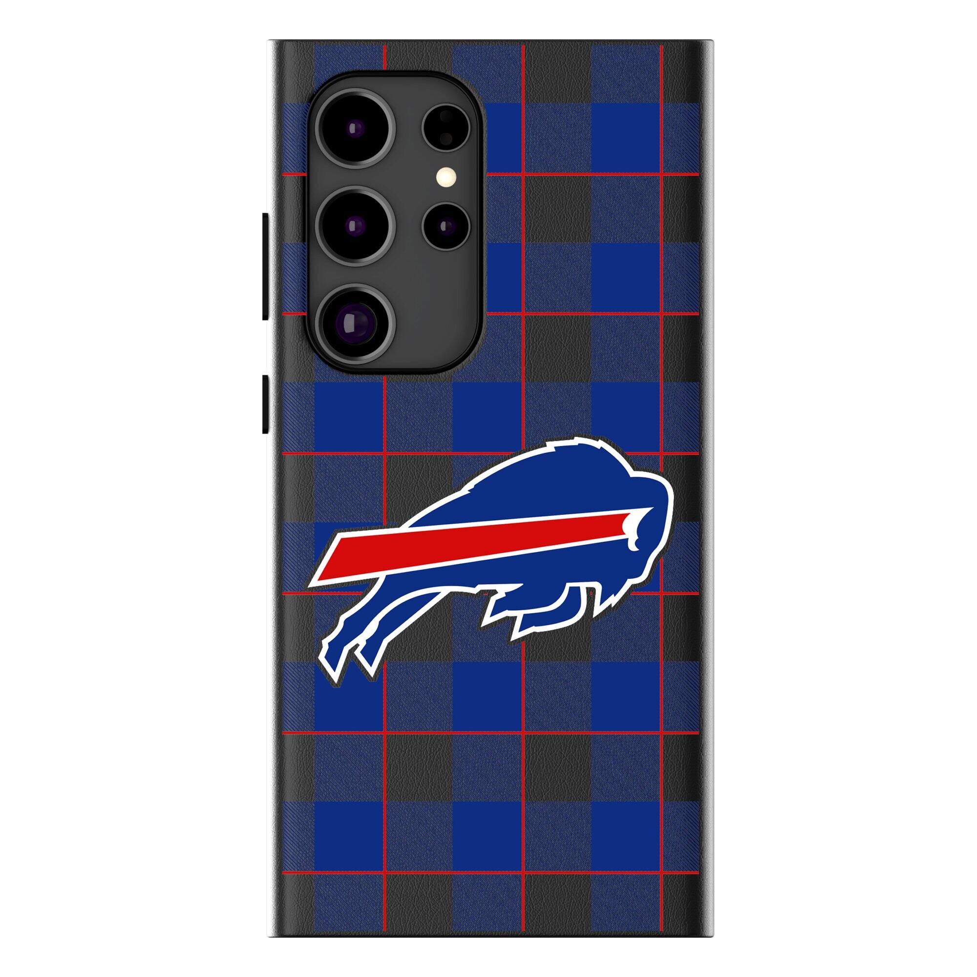 Keyscaper - NFL - Buffalo Bills Plaid Galaxy Magnetic Bump Case - S25 - Black price history on PriceWatchPro
