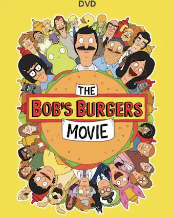 Front. The Bob's Burgers Movie - DVD.