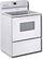 Front Detail. Maytag - Performa® 30" Self-Cleaning Freestanding Electric Range - White.