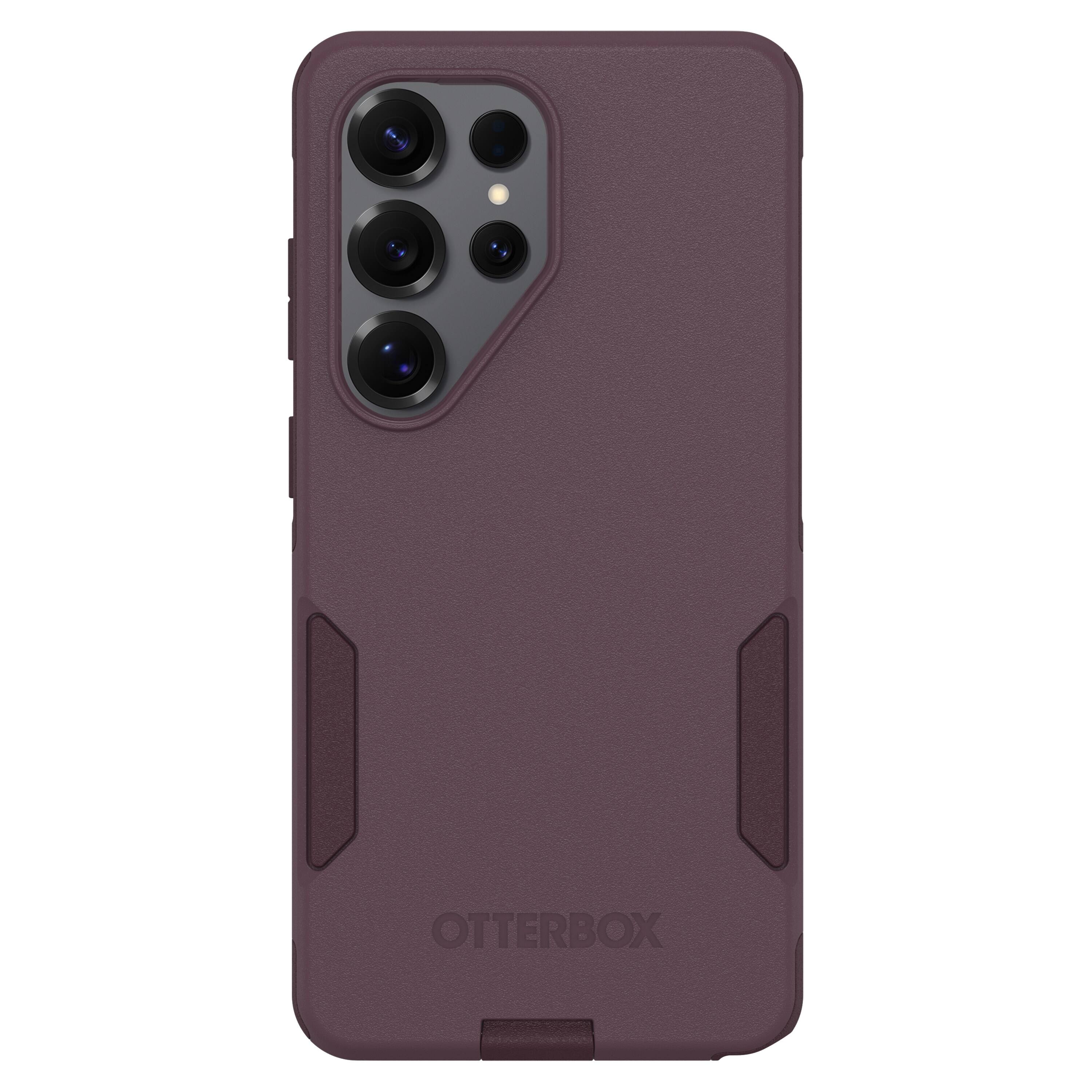 Angle. OtterBox - Commuter Series Hard Shell for Samsung Galaxy S26 Ultra - PURPLE.