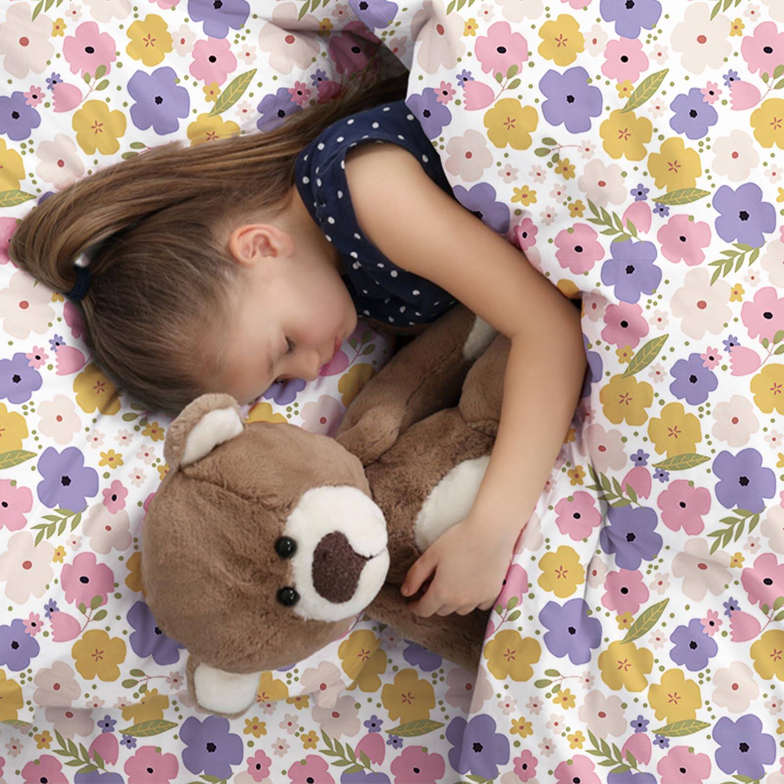 Alt View 7. Skar Audio - Sheet Set - Flower 3 Pieces Soft Cute Microfiber Bed For Boy Teens Oeko Texted Breathable Fabric & Deep Poc... - Ball Sports Full.