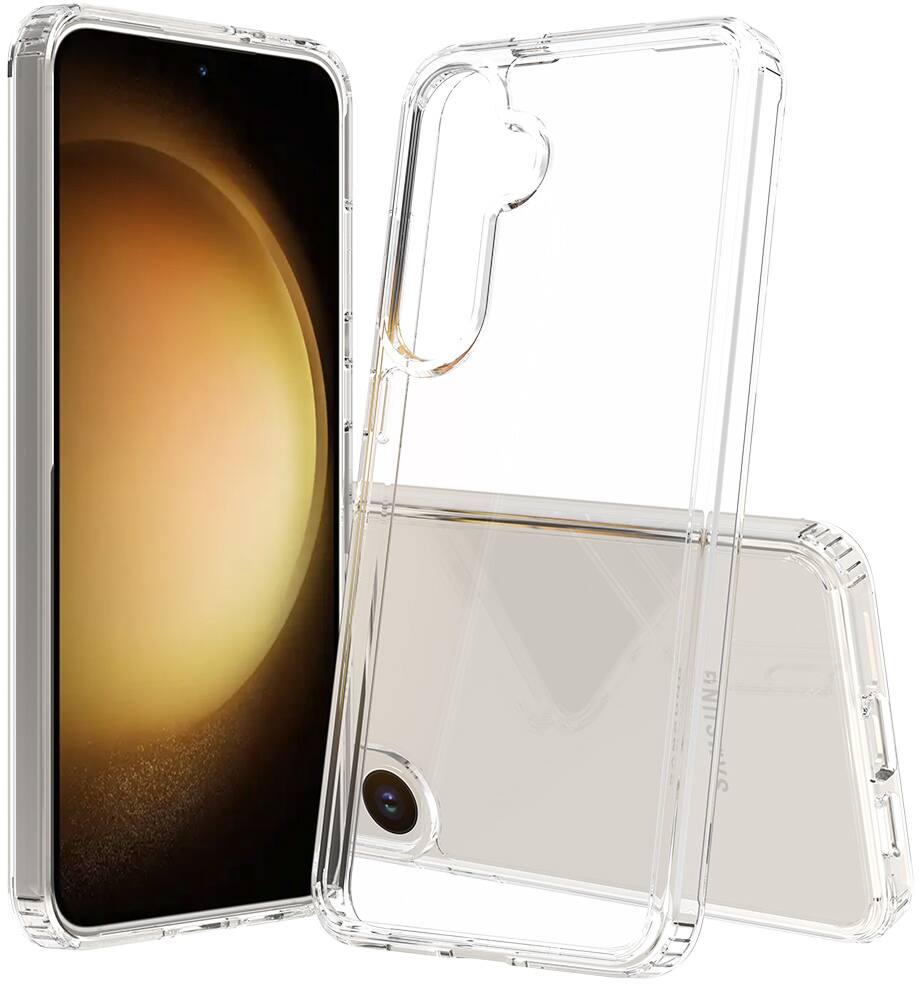 Front. Nakedcellphone - Clear Case for Samsung Galaxy S24 Plus Phone - Clear.