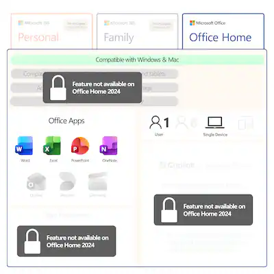 Microsoft Office Home & Business 2024 (1 Device) Windows, Mac OS Microsoft Office Home & Business 2024 (1 Device) Windows, Mac OS
