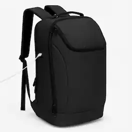 Hynes Eagle - Workday Laptop Backpack - Jet Black