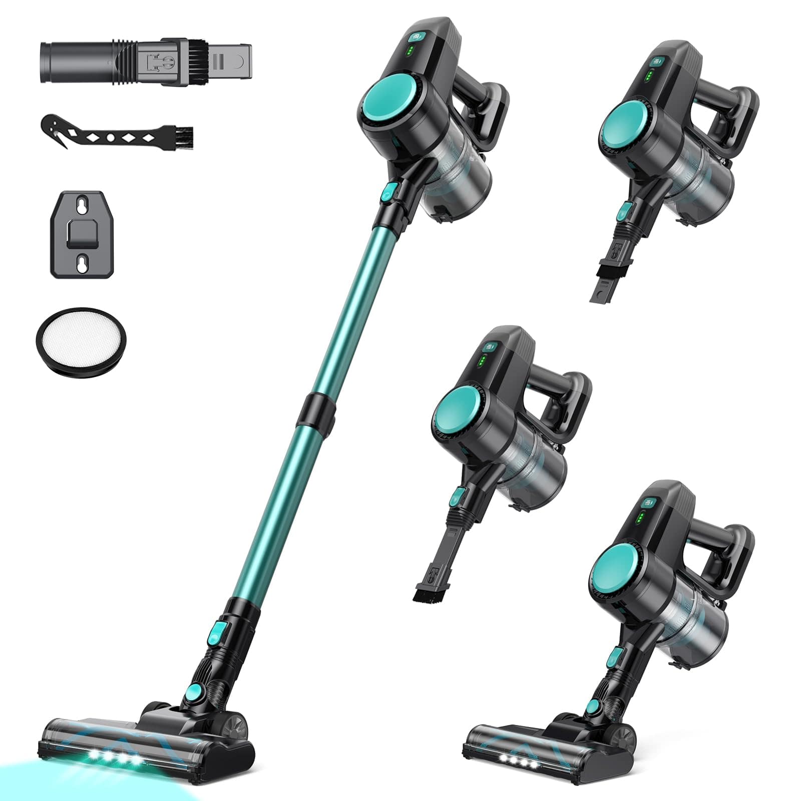 YOMA - N3T Cordless Vacuum Cleaner - cyan