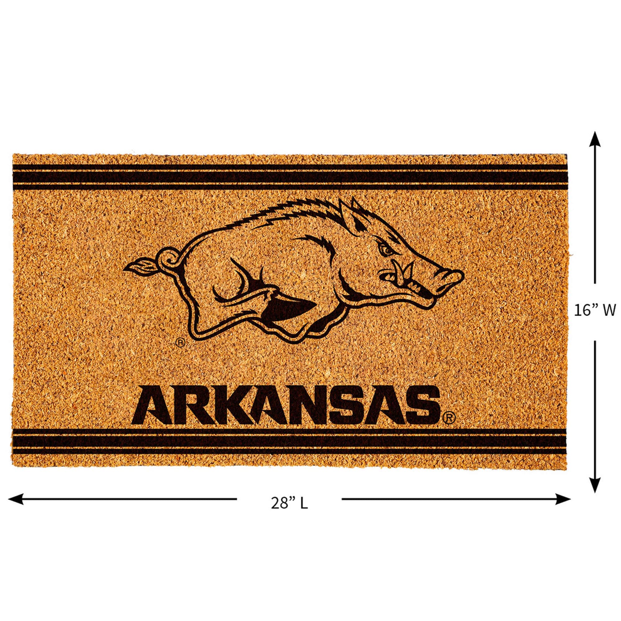 16" W x 28" L ARKANSAS