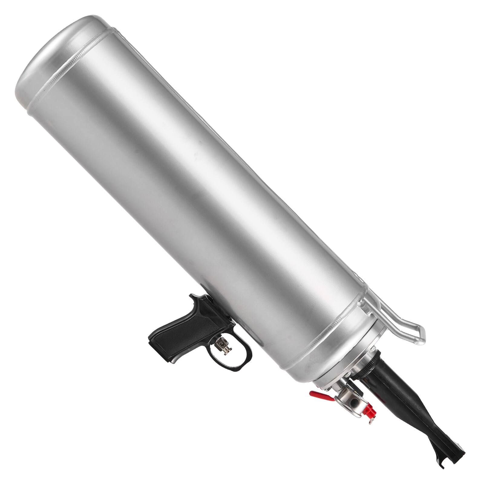Front. VEVOR - Portable Tire Bead Seater, 3.2 Gal / 12 L Air Bead Blaster, Handheld Tire Inflator Tool, 87-116 PSI Operating Pressure - Silver.