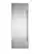 Front. Viking - 30"W Column Door Panel w/Pro-style handle - Stainless Steel.