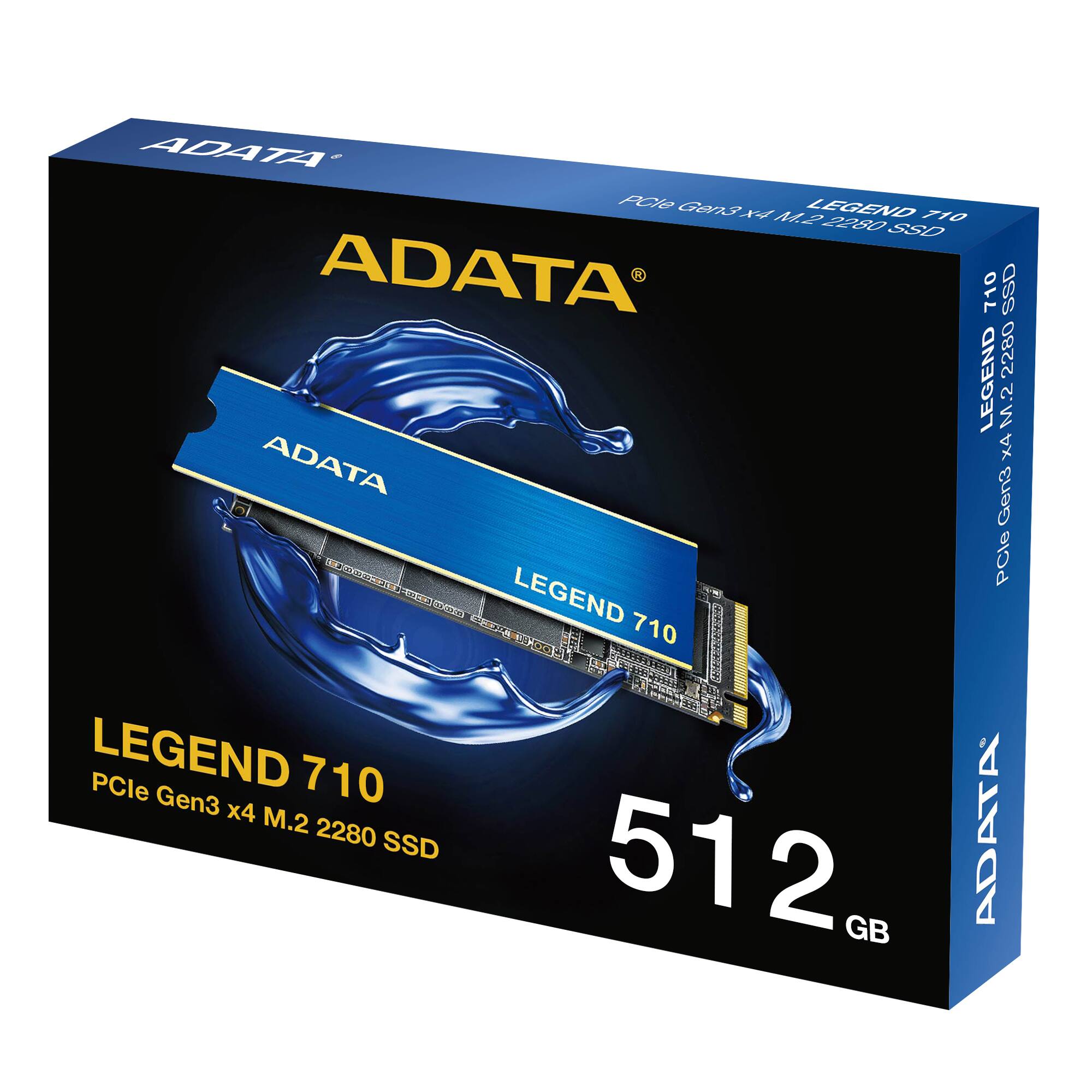 ADATA LEGEND 710 PCIe Gen3 x4 M.2 2280 SSD 512 GB