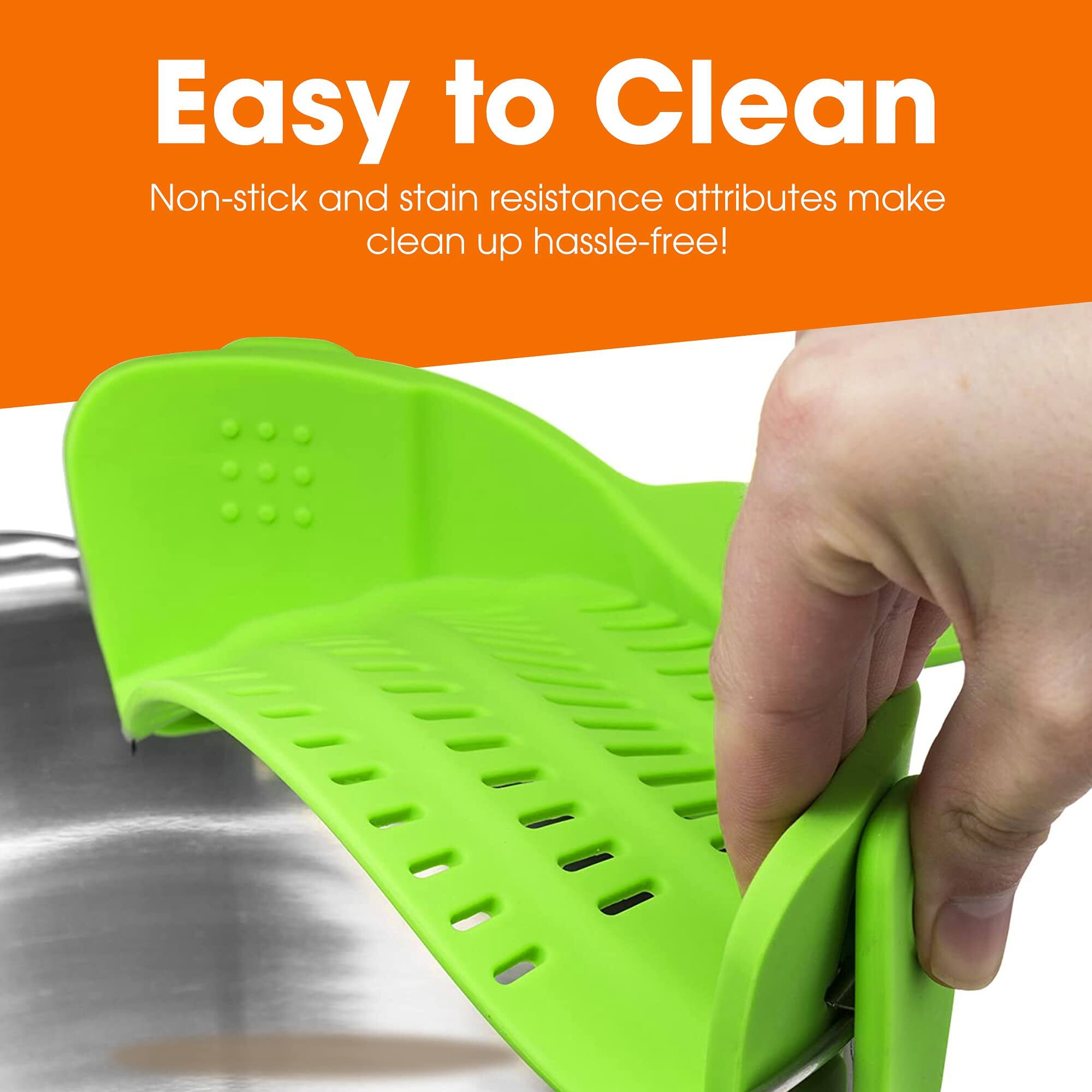 Easy to Clean  
Non-stick and stain resistance attributes make clean up hassle-free!