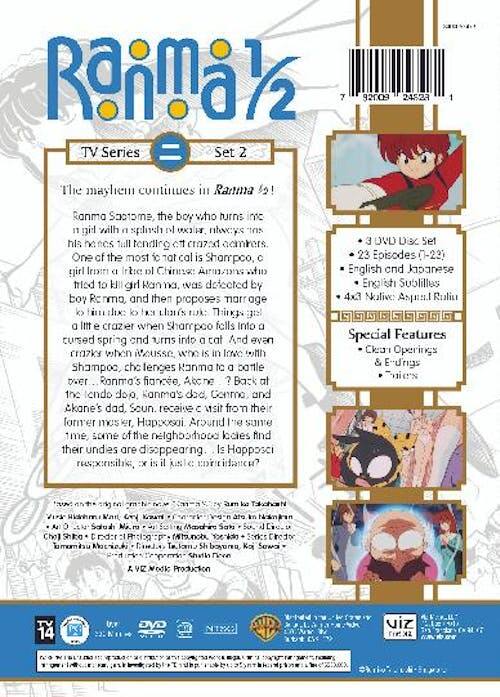 Back. Ranma 1/2 Set 2 [DVD].