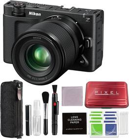ZR Cinema Camera with 50mm f/1.4 Lens Kit and Advanced Accessories and Travel Bundle | 2041 | Nikon RED Z 6k Camera - Black