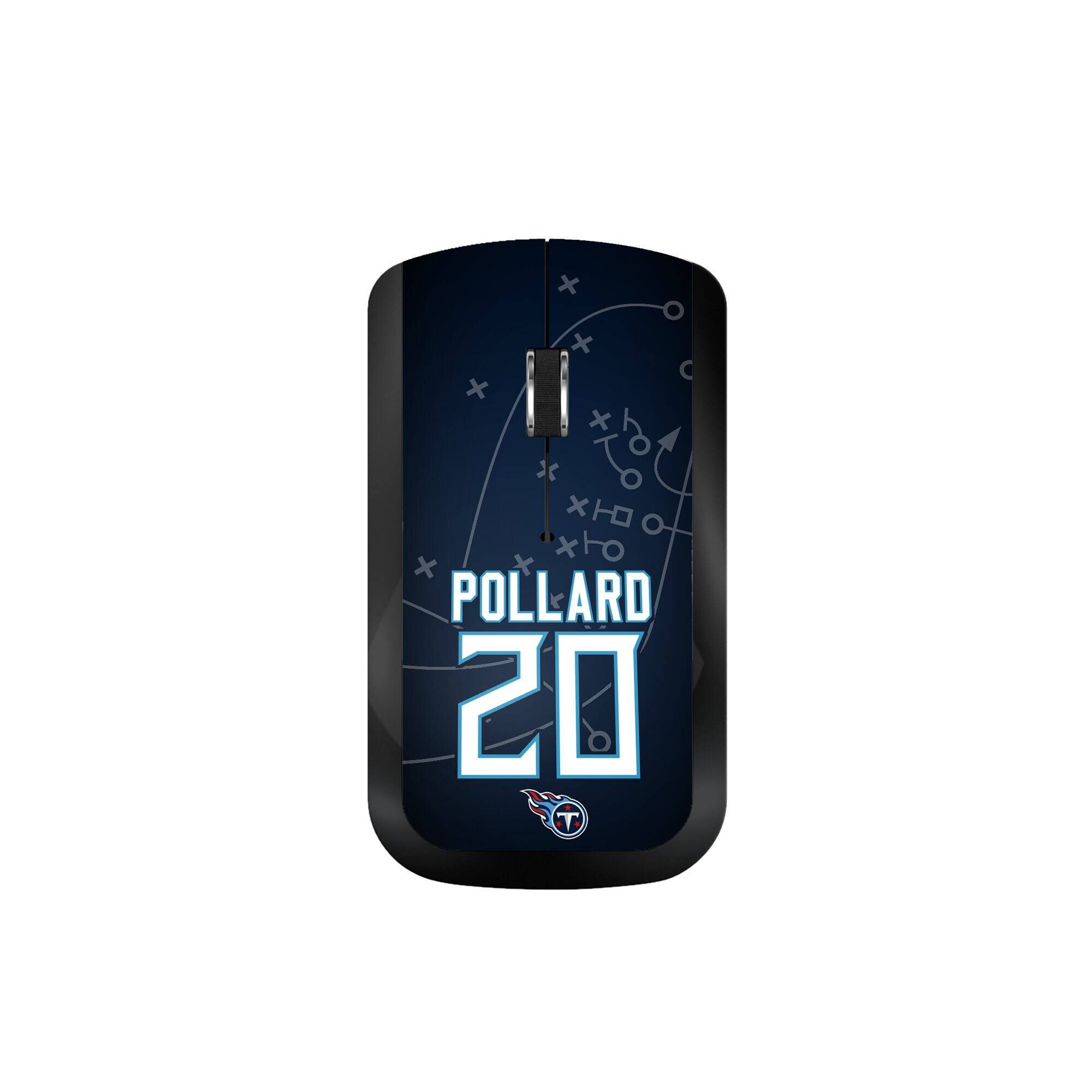 Keyscaper - Tony Pollard Tennessee Titans Wireless Mouse - Wireless - Black