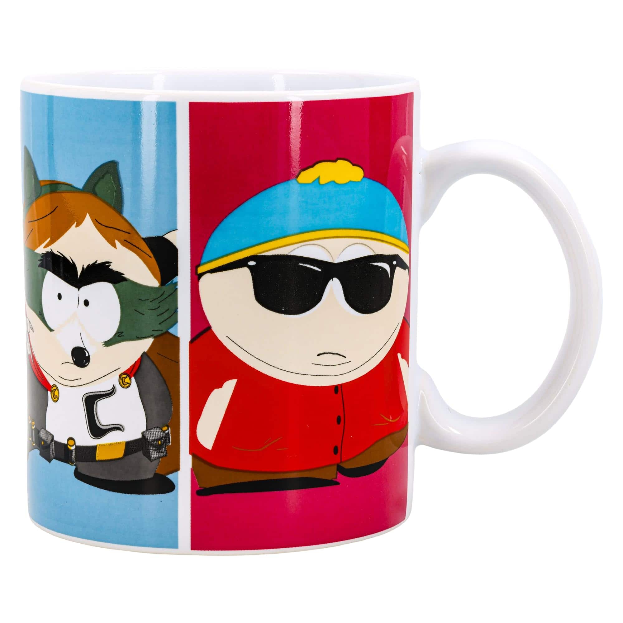 Silver Buffalo - South Park Multi-Cartman 20-Ounce Ceramic Mug - White