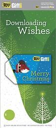 Front Large. Best Buy GC - $200 Downloading Wishes Gift Card.