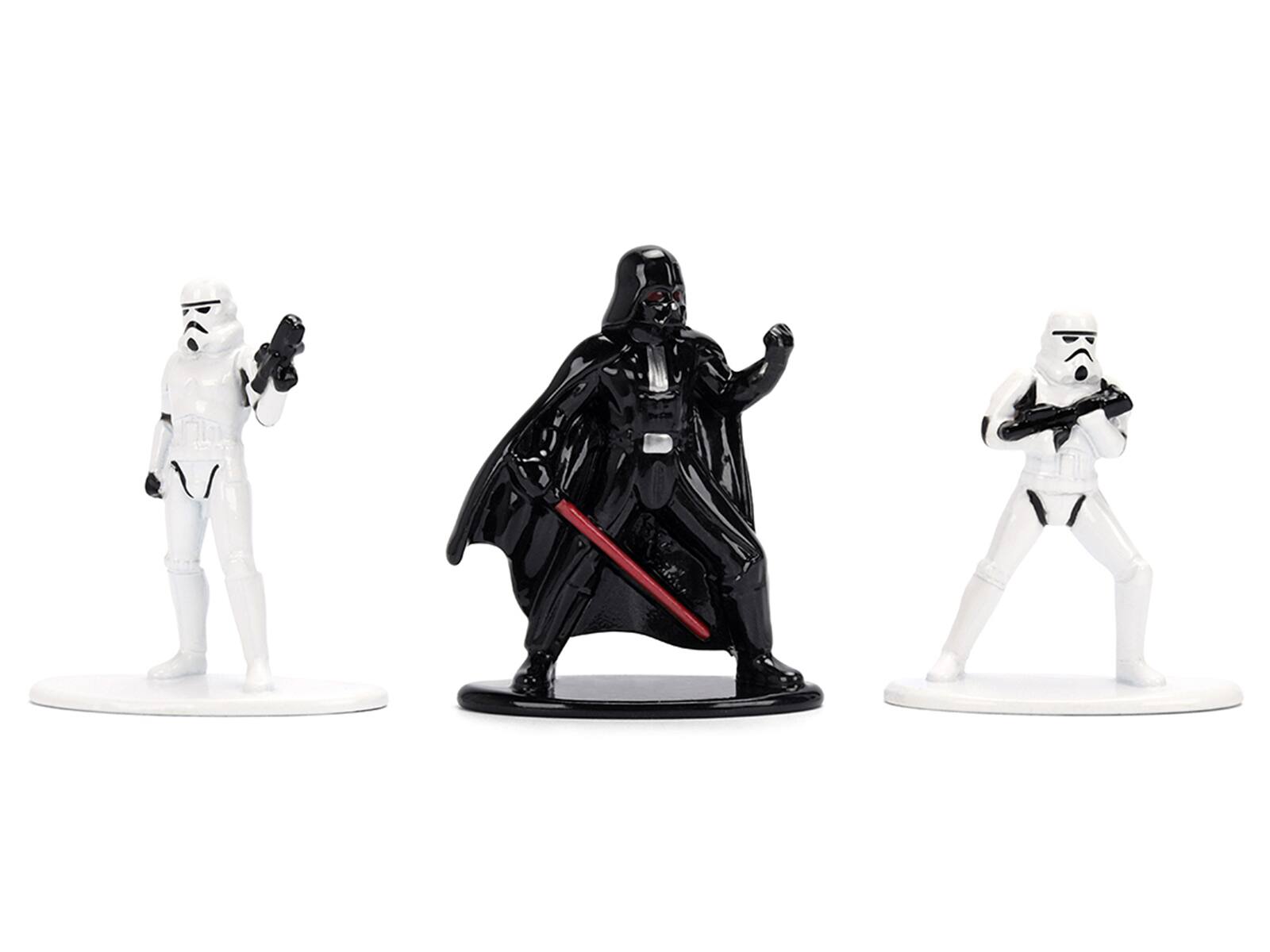 Alt View 1. Jada - Set of 3 Diecast Figures "Star Wars" Movie Franchise "Nano Metalfigs" Series  Diecast Models  by Jada.