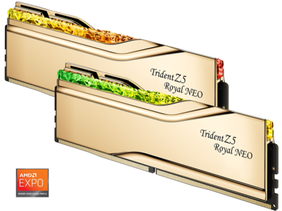 G.SKILL Trident Z5 Royal 96GB DDR5 6000MHz RAM (2x48GB) F5 G.SKILL Trident Z5 Royal 96GB DDR5 6000MHz RAM (2x48GB) F5